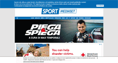 Desktop Screenshot of piegaespiega.sportmediaset.it